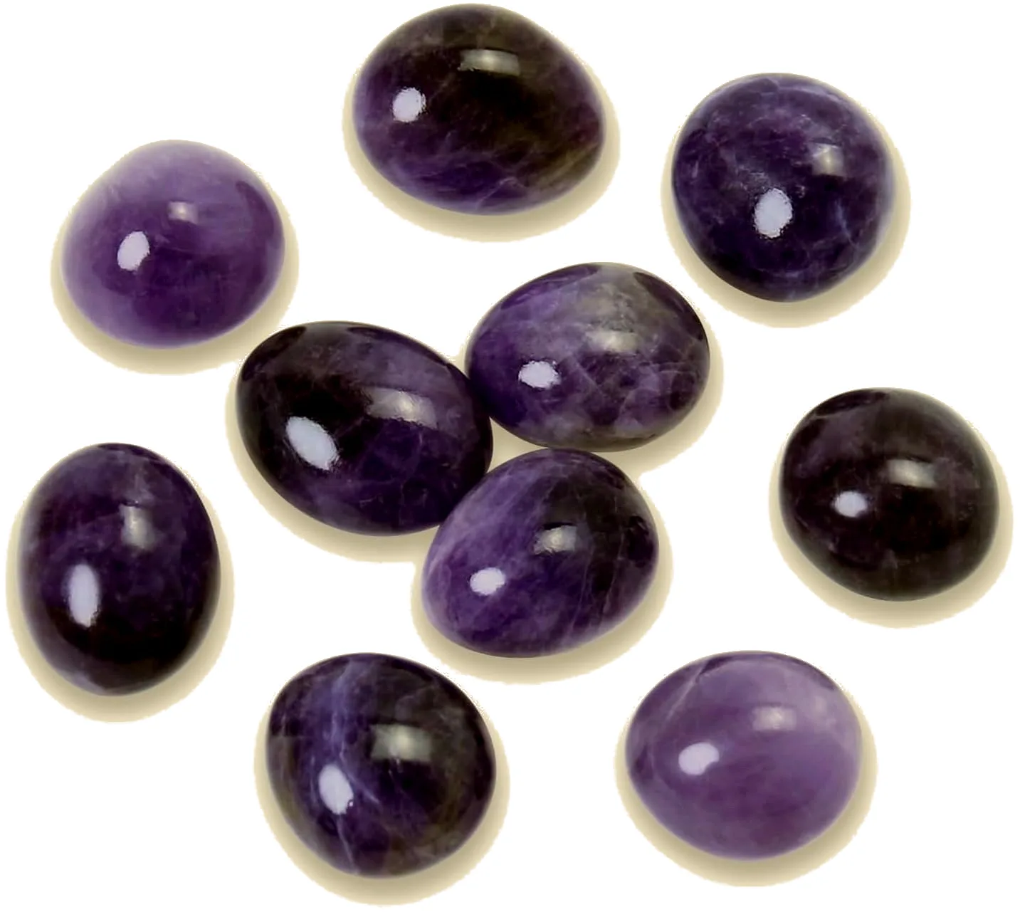 Amethyst Tumbled Stones (Set)