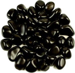 Black Tourmaline Tumbled Stone Set