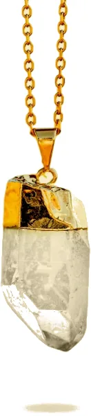 Clear Quartz Pendant Necklace