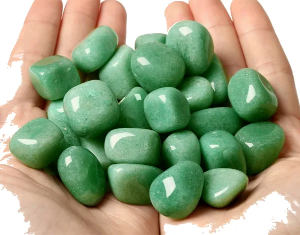 Green Aventurine Palm Stone