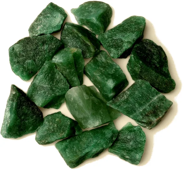 Raw Green Aventurine Cluster