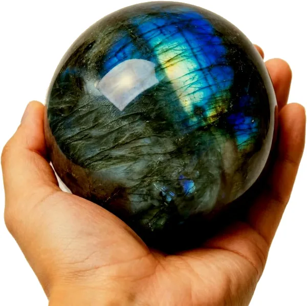 Labradorite SphereA polished sphere that displays labradorescence particularly well.View on AmazonRead Reviews