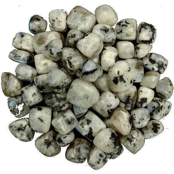 Rainbow Moonstone Tumbled Stones