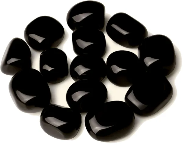 Obsidian Palm Stone