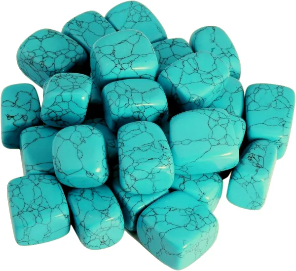 Turquoise Tumbled Stones